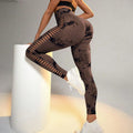 New Fashion Seamless Tie Dye Leggings Women High Waist Scrunch Butt Gym Yoga Leggings