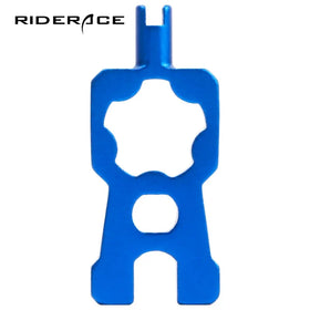 RIDERACE 4 in 1 Bicycle Core Disassembly Installation Tools Valve Wrench Multifunction Schrader/Presta Valve Tool for MTB Bike