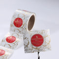 Personalized Custom Stamping Packaging Labels Stickers Adhesive Waterproof Sticker Label Printing logo Sticker Roll