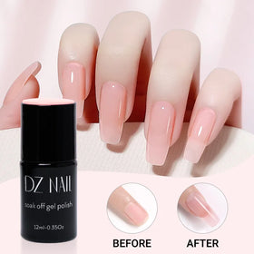 Private Label DIY 5-Color Nail Gel in a Bottle UV Liquid Extension Polish with LED
