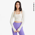 New Design Women 4 Way Stretch Soft Compression Quick Dry Lightweight Running Three Piece Workout Set Yoga Wear