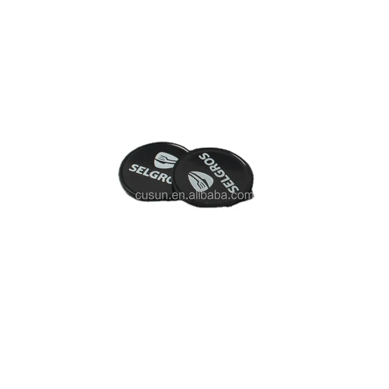 2024 Factory Cheap Plastic Coin Token Chips Game Coins Jeton Caddie Plastic Tokens