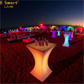 Morden Rechargeable LED Bar Furniture Table Modern Rustic for Home Hotel KTV Park Supermarket Wedding Party Events Plastic