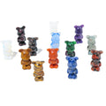 Wholesale Polished Crystal Cartoon Animal Carvings Natural Hand Carved Crystal gloomy Bear