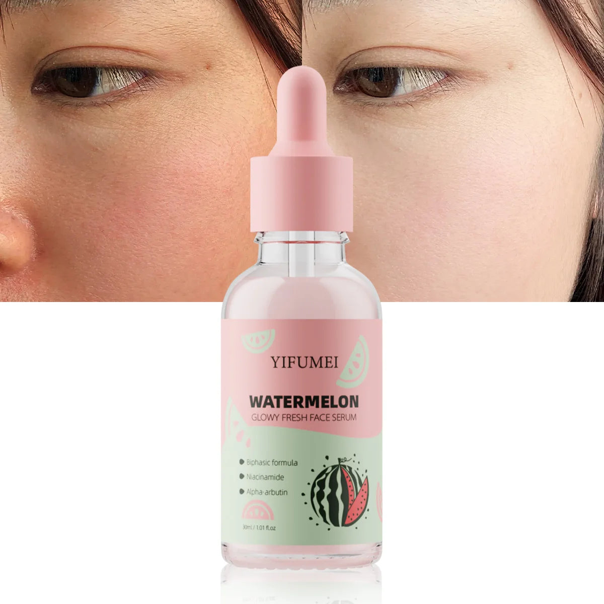 Wholesale Oem Private Label Niacinamide Glow Brightening Whitening Anti Aging Watermelon Face Serum