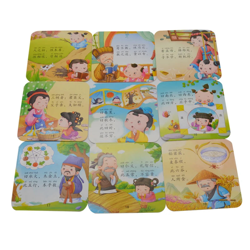 Custom Printed Children Alphabet Flash Cards Learning for Kids