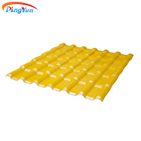 Durable Lightweight Modern Heat Resistant ASA PVC Roof Tile with Waterproof Feature