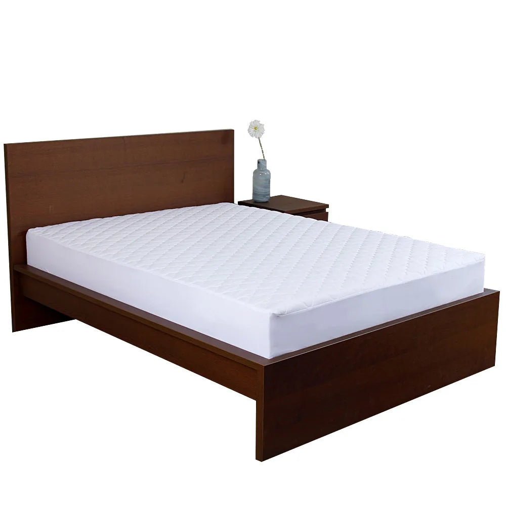 White Woven PE Bag 40 Adults Plain Microfiber Bed Mat Grade a Plain Dyed Folding Mat Waterproof Bed Cover Mattress Protector