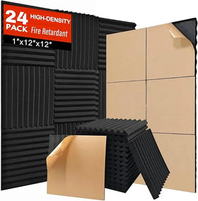 Modern Style Polyurethane Sound Deadening Acoustic Panels with High NRC 0.9-0.95 for Studio and Home Use