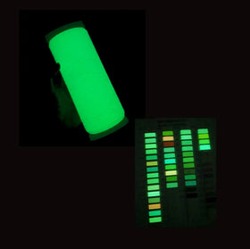 Glow in the Dark Luminous 100%polyester Sewing Yarn Embroidery Thread for Machine Sewing Luminescent Embroidering Label logo