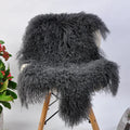 Wholesale Mongolian Lamb Fur Plate Curly Wool Throw Animal Skin Carpet Padding Grade a Quality Eco-Friendly Home Decor