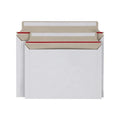Jililai Wholesale Custom Cheap Black Kraft Rigid Document Mailer Stay Flat White Cardboard Recyclable Self Seal Craft Stickers