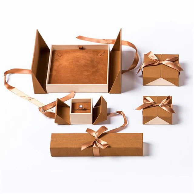 One Top Customization Soft Long Velvet Paper Box Packaging Jewelry Packaging Custom Gift Box