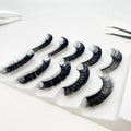 Very Beautiful 3D Faux Mink Lashes Russian Curl Lashes Wholesale Handmade DD Curl Lashes