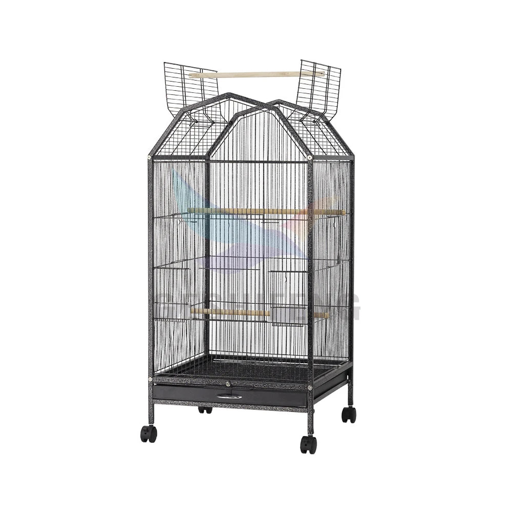 Large Parrot Cage Outdoor Wren Magpie Bold Breeding Villa Metal Reinforced Durable Bird Nest Cage