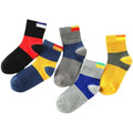 Summer Mesh Kids Sneakers Socks Boys Girl Cotton Tube Asian Students School Sport Socks Patchwork Color 0-12 Years
