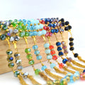 Wholesale Discount 10 mm Crystal Prayer  Beads Catholic Islamic Muslim Rosary Chains