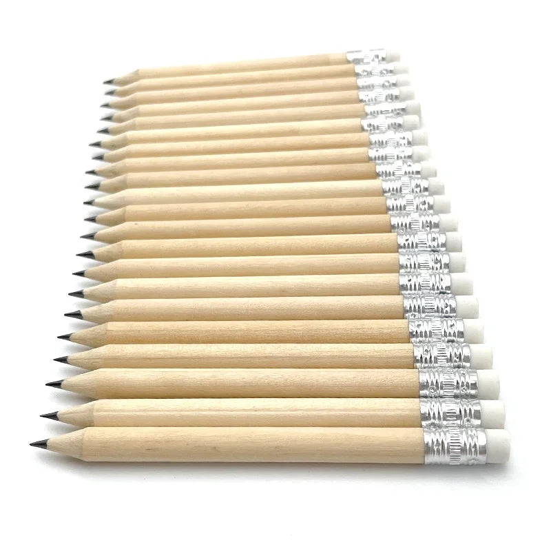 Manufacture Wholesale Wooden Golf Pencils With Custom Logo Cheap Golf Pencil  With Eraser for Best Prices