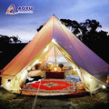 Outdoor Camping Mongolian Ger Cheapest Bell Tent 3/4/5/6m Yurt House for Sale Canvas Cabin Tents