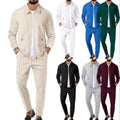 Hot Sells Wholesale Mens Two Piece Set Casual Tops and Pants Sportswear Jogging Tracksuit