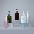 Luxury PETG square Bottle 100ml 150ml 250ml 280ml 450ml 650ml Empty Packaging square Plastic Shampoo Bottle for Lotion