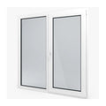 Promoting PVC/uPVC Windows Customized Size Factory Made with Double Insulated Glass PVC Windows MegaBDM
