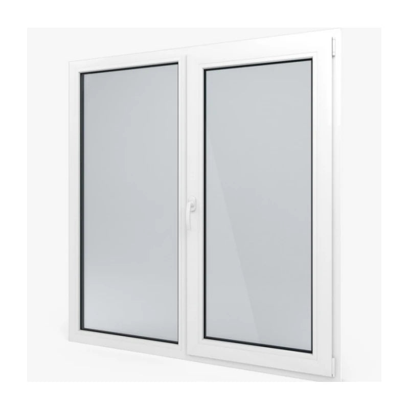 Promoting PVC/uPVC Windows Customized Size Factory Made with Double Insulated Glass PVC Windows MegaBDM