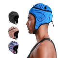 Youth Adults Sports Pads Soccer Goalkeeper Sponge Padded Headgear Football Rugby Helmet