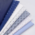Custom Order Stock NO MOQ Plain Small Dot Patterns 100 Cotton Pocket Printed Fabric for Men Shirts