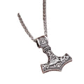 Hot selling Nordic Viking Thor's Hammer alloy necklace amulet retro pendant accessories