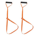 Orange Deer Hunting Sling Deer Hunting Pull Strap Hunting Gear Accessories With Anti Slip Handle Grip Deer Drag Straps for Men