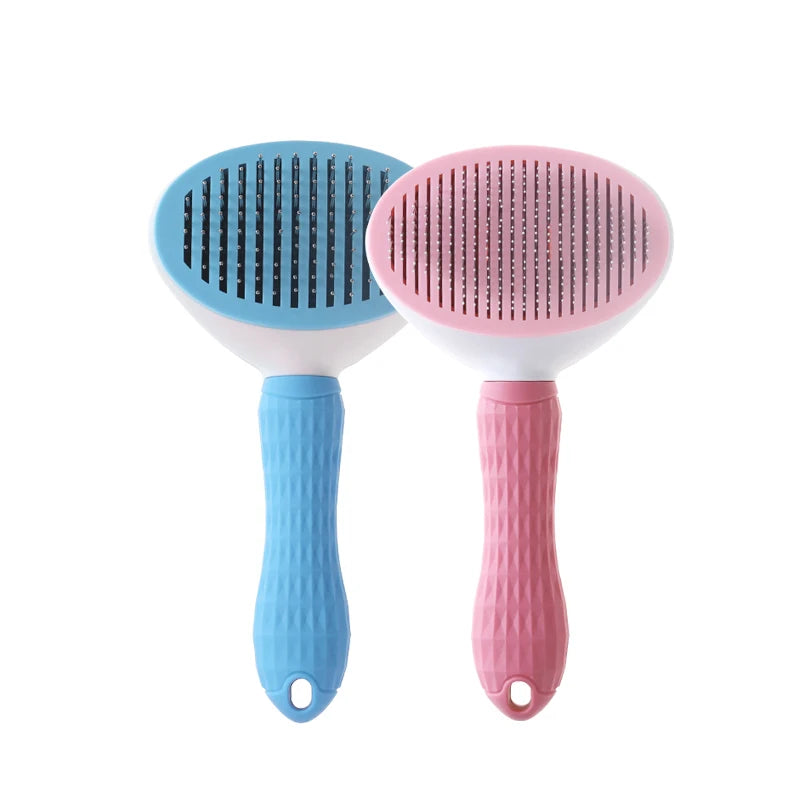 ZMaker Hot Sale Pet Cleaning Comb Household Self-Cleaning Dog Cat Clean Hair Needle Comb