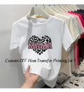 Yunshang Custom High Quality DTF Transfers Print Dtf T-shirt Heat Transfer Stickers for Mother's Day