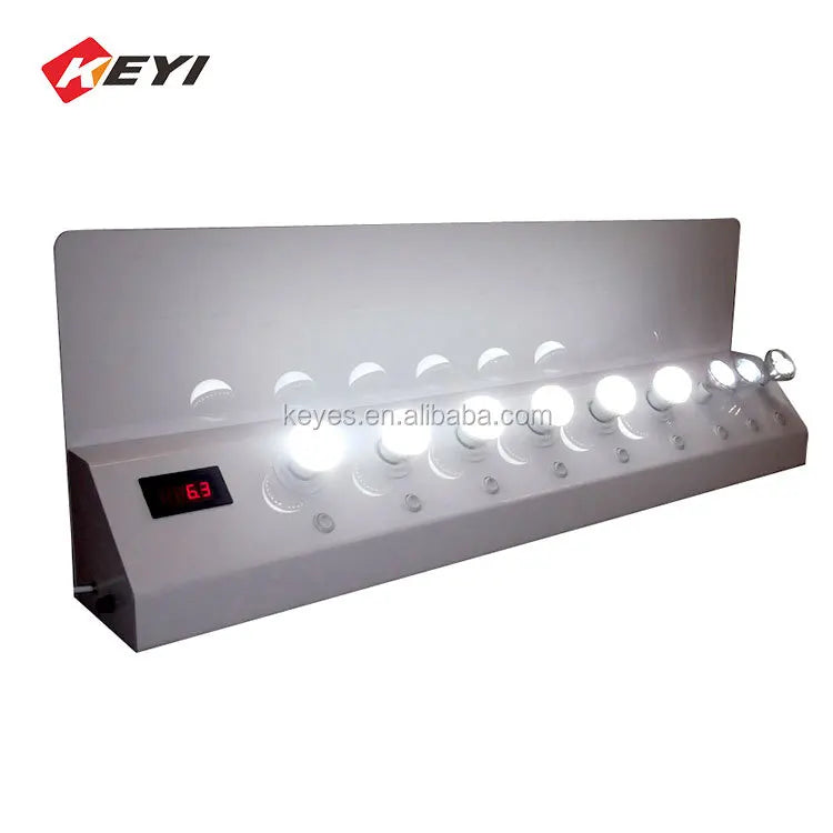 2022 E27 Plastic Light Bulb Display Case Acrylic Lamp Holder Tabletop Display Stand