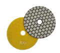 4"/100mm Grit #400 Diamond Dry Polishing Pad Granite Marble Ceramic Flexible Sanding Disc Stone Polisher Disc