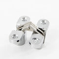 Stainless Steel SOSS HINGE 180 Degree Locking Kitchen Bathroom Accessories Heavy Duty Folding Concealed Invisible Hinge Dining