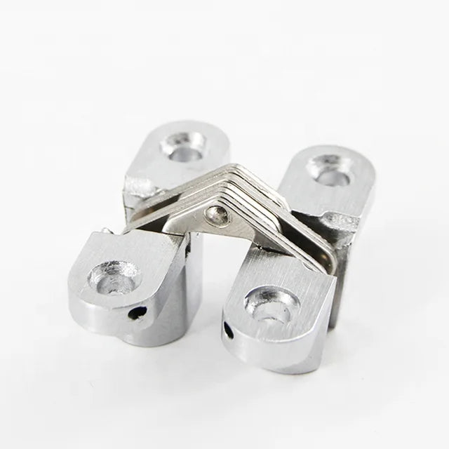 Stainless Steel SOSS HINGE 180 Degree Locking Kitchen Bathroom Accessories Heavy Duty Folding Concealed Invisible Hinge Dining