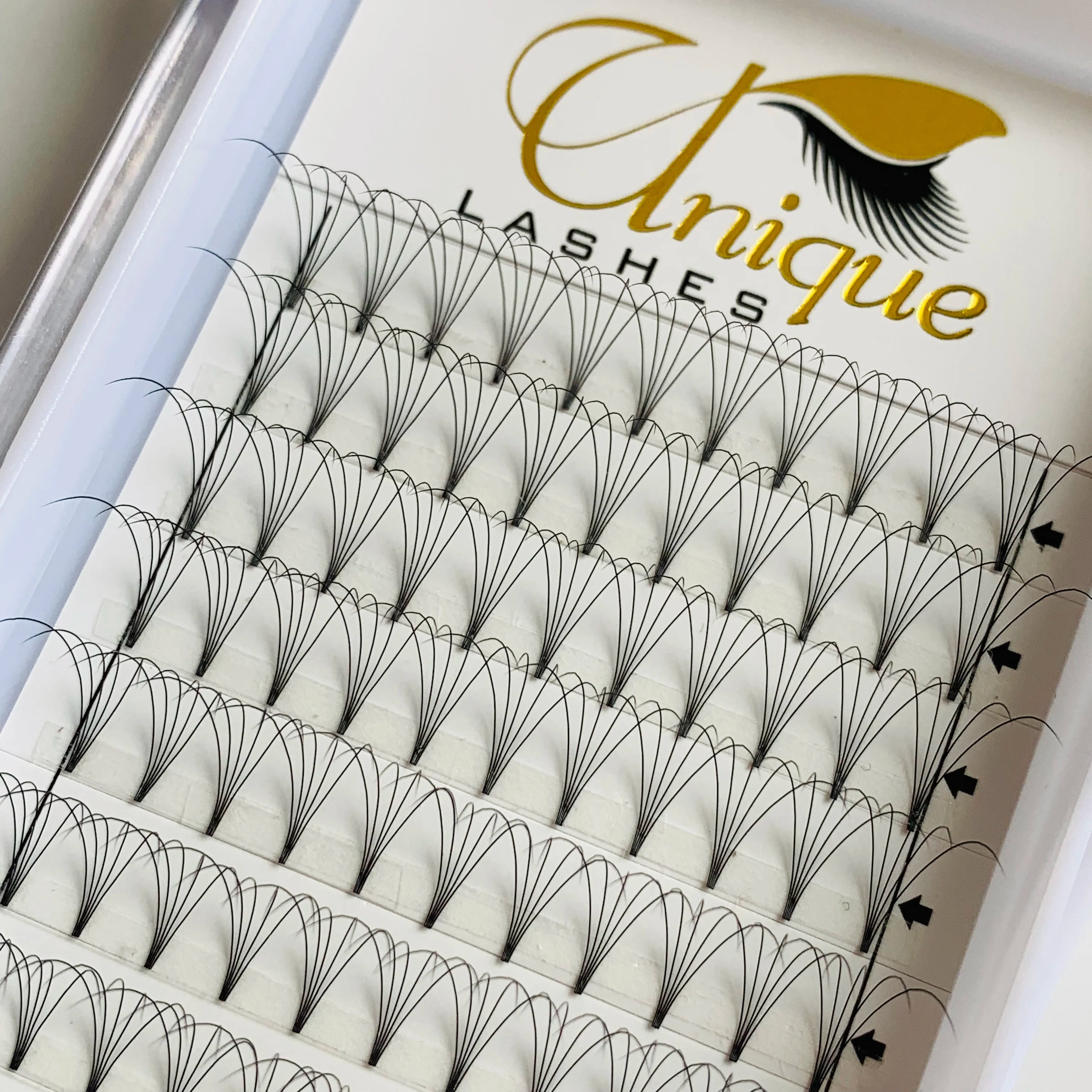 Factory Wholesale 3D Natural Long Russian Lashes High-quality Soft Eyelash Extensions