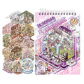 3 Stickers Per Pack Organizer Scenic Series Cute Scenic Handbook DIY Decorative Stickers 4 Options