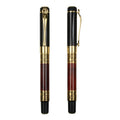 Custom Logo Chinese Style Metal Fountain Signature Pens Cute Pocket Ink for Writing Signature Gifts in Gift Box Packaging