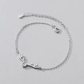 Fashion Jewelry 925 Sterling Silver Bracelet Antlers Elk Deerhorn Diamond Charm Bracelets for Women Christmas Gift