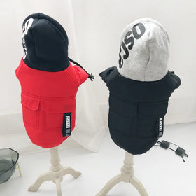 Wholesale Warm Winter Dog Costume Pet Clothes