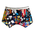 Custom Discharge Printing Men's Pure Cotton Breathable Quick Dry Anti-Bacterial Boxer Briefs with Waist Logo Placement