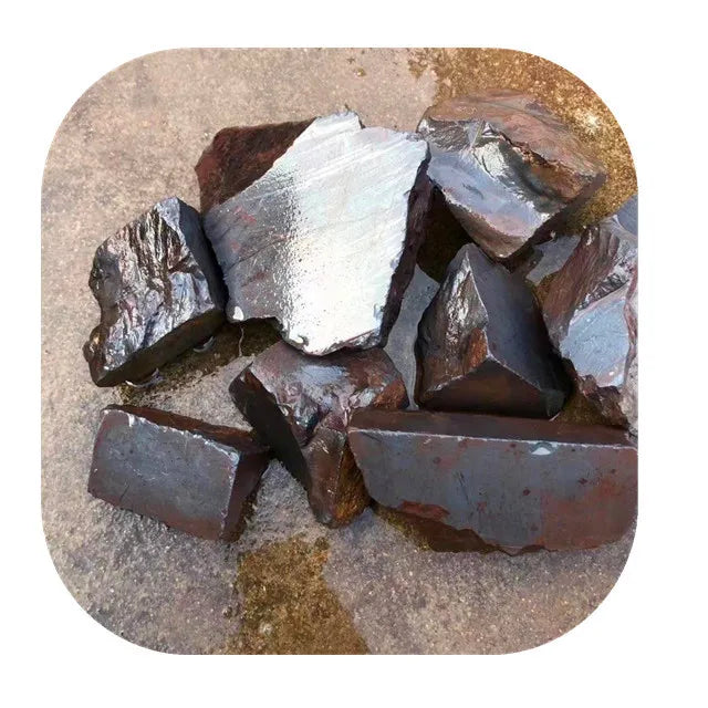 New Arrivals Crystals Rough Healing Stones Natural Grey Raw Hematite Stones for Home Decoration