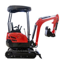 1800 kg Crawler Excavator Mini Excavator 42 mm Diameter Canopy Small Digger With Arm Boom