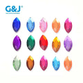 Glass Acrylic Sew-On Double-Sided Horse Eye Flatback Loose Rhinestones Chain Diamond Jewelry DIY Sticker Card Accessory