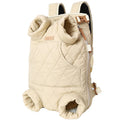 DogLemi Luxury Fashionable Pet Supplies Large Small Travel Pet Backpack with Zipper Comfort Warm Outdoor Mesh Slings