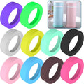 6cm 6.5cm 7cm 7.5cm Rubber Bottle protection Tumbler Silicone Bottom Covers Silicone Tumbler Bottom Bumper for Tumblers