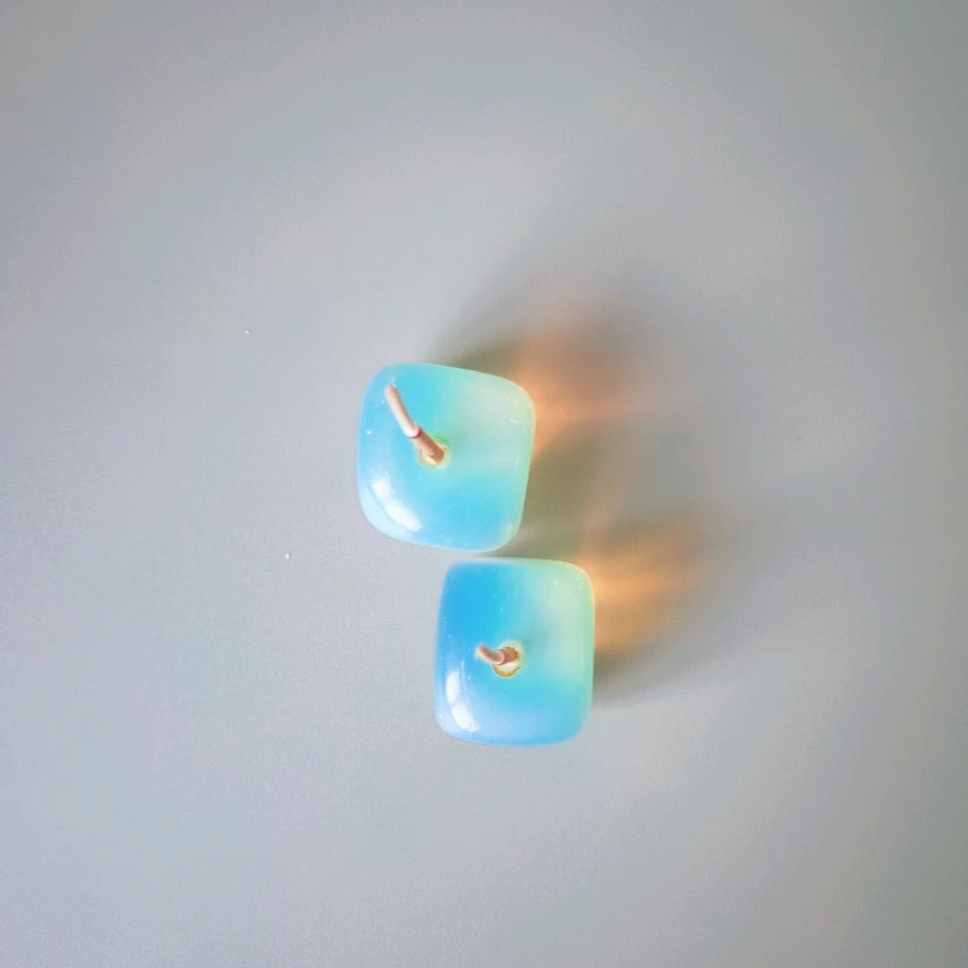 HZ Gemstone Jade stone opal ovals shape Incense Holder