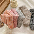 Wholesale Winter Vintage Warm Socks Ladies Towel Thick Cotton Thermal Crew Socks for Women